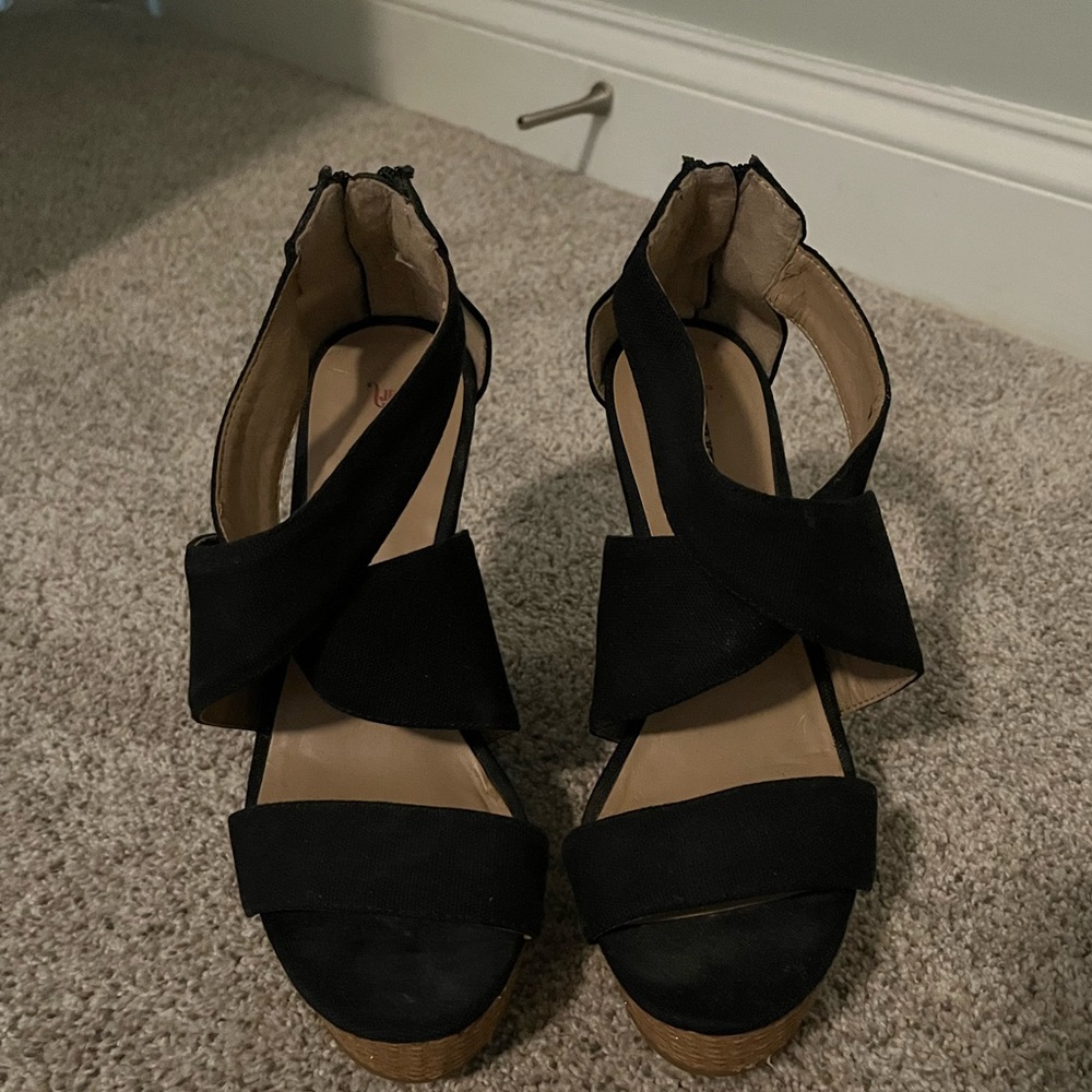 JustFab wedges